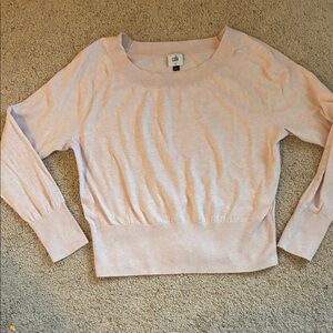 CAbi Blush Long Sleeve Top womens m